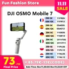 Dji Osmo Mobile 7 Smartphone Gimbal Stabilisator native Tracking mit integrierten Audio-und Beleuchtungs funktionen original neu