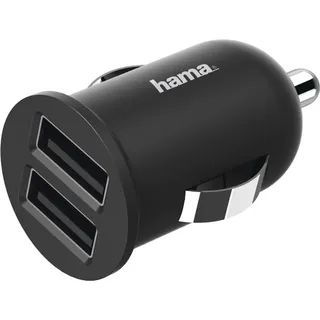 Hama Kfz-Ladegerät, Auto Adapter, Schwarz