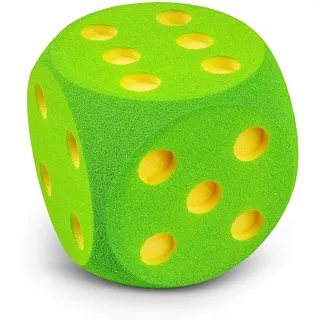 Volley Schaumstoffwürfel Augenwürfel grün