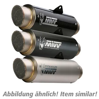 MIVV Gp Yamaha Yzf R7 2022-24 Y.071.l2p Homologiertes Vollliniensystem - Carbon - Homologated