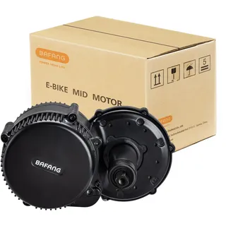 BAFANG 48V 750W Mittelmotor Kits mit C18 Display, BAFANG BBS01B BBS02B BBS-HD Motor Umrüstsatz für 68mm Tretlager, UART Protokoll Version