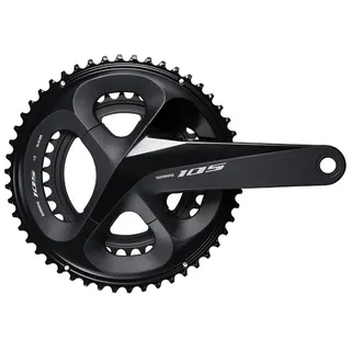 Shimano 105 FC-R7000 172.5mm 50/34 Kurbelgarnitur silky black (I-FCR7000DX04L)
