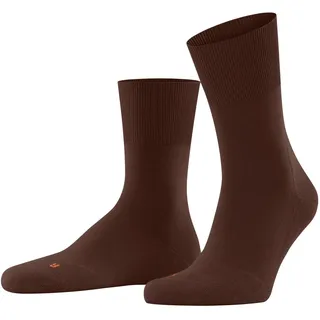 Falke Unisex Run U Sso Baumwolle Funktionsmaterial Einfarbig Socken , Braun Havana Club 5197, 42-43