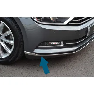 Vorderseite Stoßstangenabdeckung für Passat B8 (2016+), Chrom