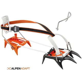 Petzl Steigeisen Hybrid One Size schwarz/orange