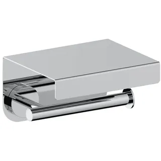 Herzbach Living Papierrollenhalter 30.815000.1.01 mit Deckel, Wandmontage, chrom