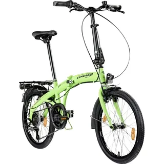 Zündapp Faltrad ZF20 Speed Folder 20 Zoll 6-Gang grün
