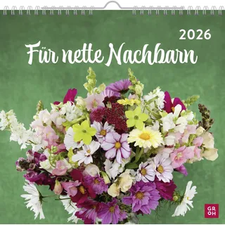 Groh Wandkalender 2026: Für nette Nachbarn