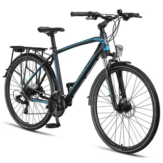 licorne bike gmbh Premium Touring Trekkingrad 28 Zoll RH 0 cm blau