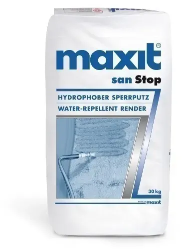 Wassersperrputz - maxit san Stop, 30kg - Sperrputz