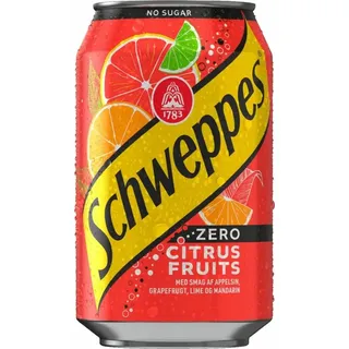 Schweppes Citrus Mix ohne Zucker - 12 x 0,33 L