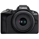 Canon EOS R50 Kit (18 - 45 mm, 24.20 Mpx, APS-C / DX), Kamera, Schwarz