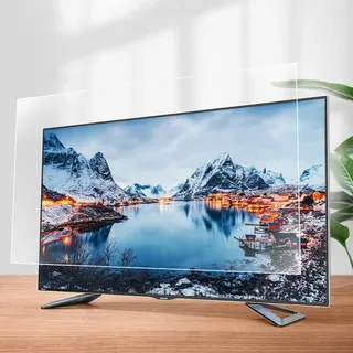 WLWLEO 32-Zoll-TV-Anti-Glare-Displayschutz, 55 Zoll Monitore Anti-Blaulichtfilter, Ultraklarer Augenschutzfilm Kompatibel mit Sharp/Sony/Samsung/Hisense,32 inch/704×395mm