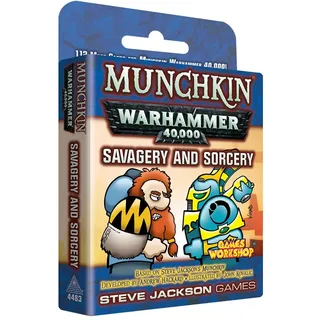 Steve Jackson Games 4483 - Munchkin Warhammer 40k: Savagery & Sorcery