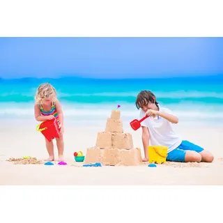 4myBaby GmbH - Spielsand 25 kg | Quarz Sand für Sandkasten | Kinder Spielsand | Dekosand | Spielsand für Sandkasten | Keimfreier Spielsand | Gewaschener Feiner Quarzsand - für Sicheres Spielen