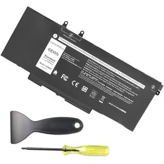 WoskjXas 3HWPP Laptop Akku für Dell Latitude 14 5401 5411 15 5501 5511 Precision 3541 3551 Serie 3HWPP 03HWPP 10X1J N2NLL 1VY7F 01VY7F 3YNXM 451-BCMN 68Wh 15.2V 4 Zellen