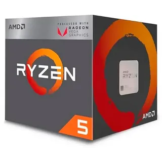 AMD Ryzen 5 3400G 3,70-4,20 GHz Box 100-3400C5FHBOX