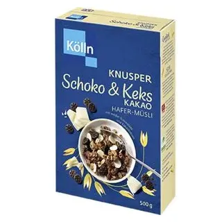 Kölln Schoko & Keks Kakao Müsli 500,0 g