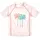 Unisex Kinder Badeshirt Rash-Guard-Shirt Ecru Palmen 86-92
