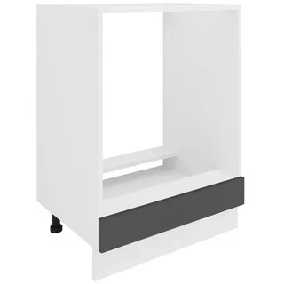 VCM Herdumbauschrank Esilo 60 x 46 x 82 cm Grau