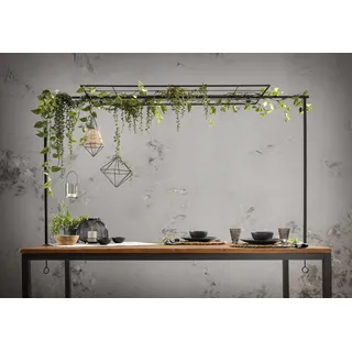 Tisch-Deko-Stange (BHT 211.50x151.50x40 cm) - schwarz - BHT 211.50x151.50x40 cm
