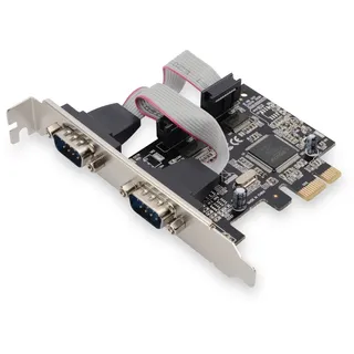 Digitus PCI Express 2-Port Serielle Schnittstellenkarte