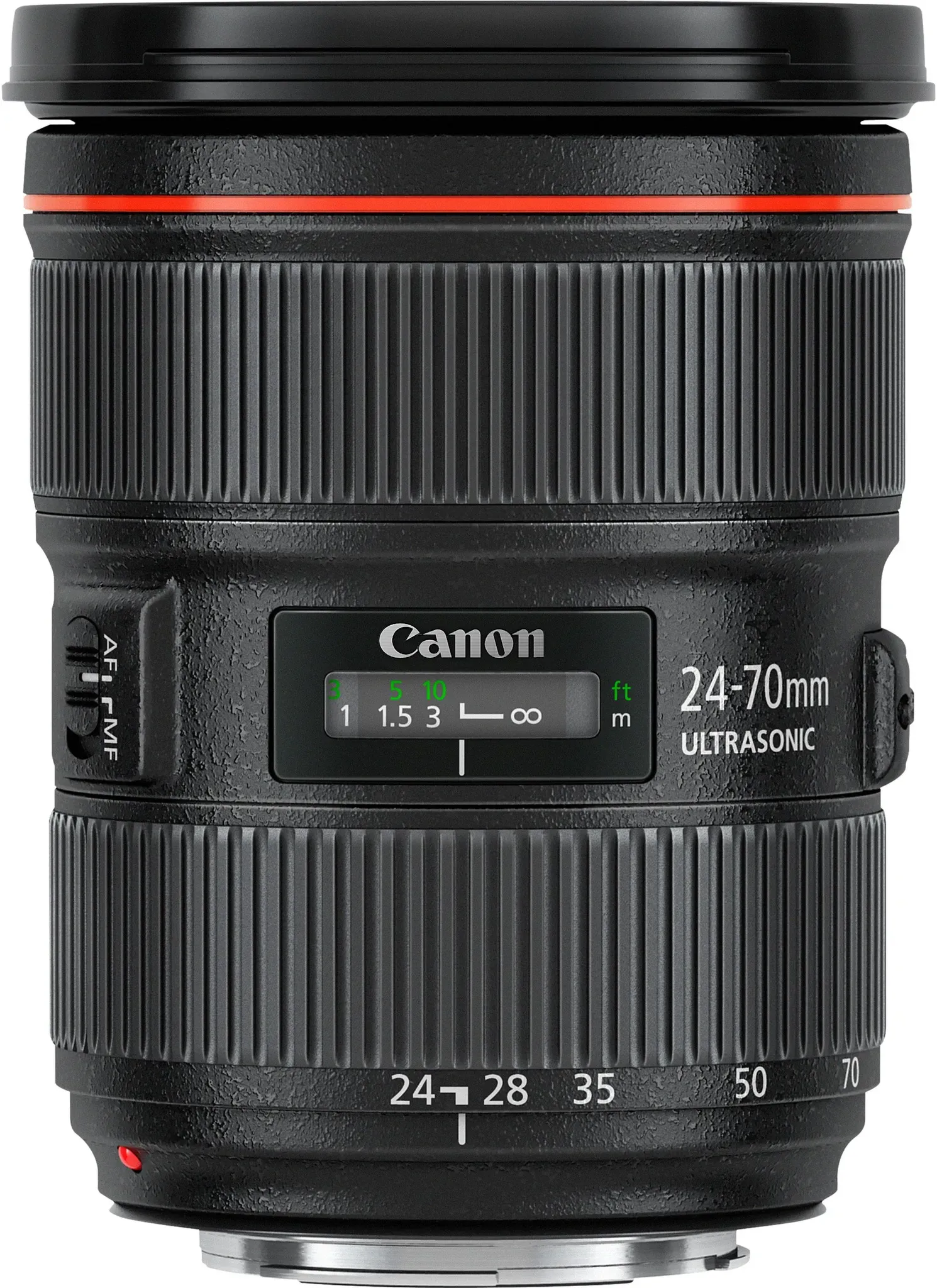Canon EF 24-70mm / 2.8 L II USM - (EU) (Canon EF, APS-C / DX), Objektiv, Schwarz