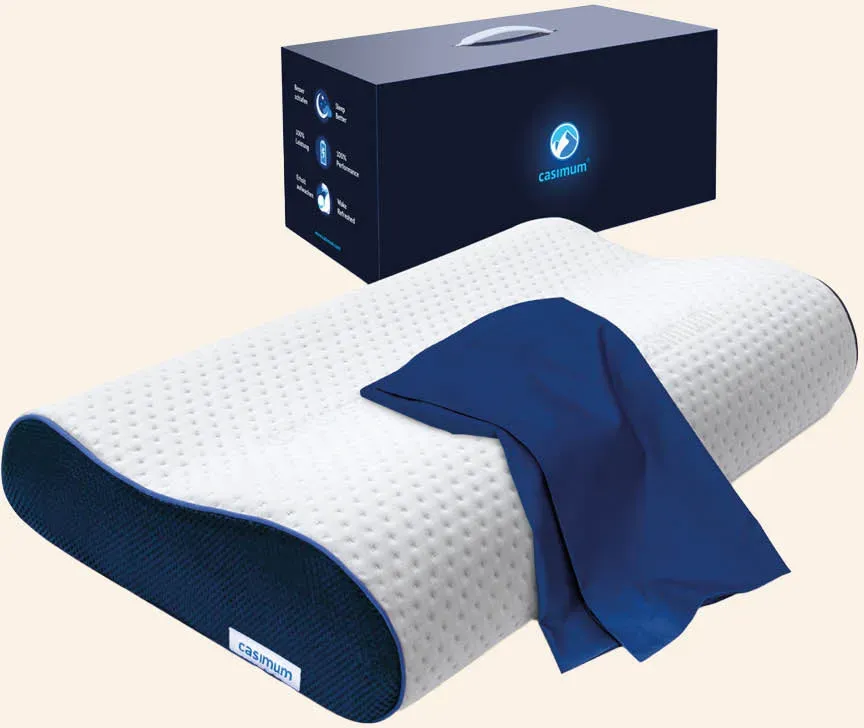 Orthopädisches Nackenkissen »ERGO VARIO«, Memory Foam, für beste Nackenunterstützung, zertifiziert vom Institut für Gesundheit & Ergonomie