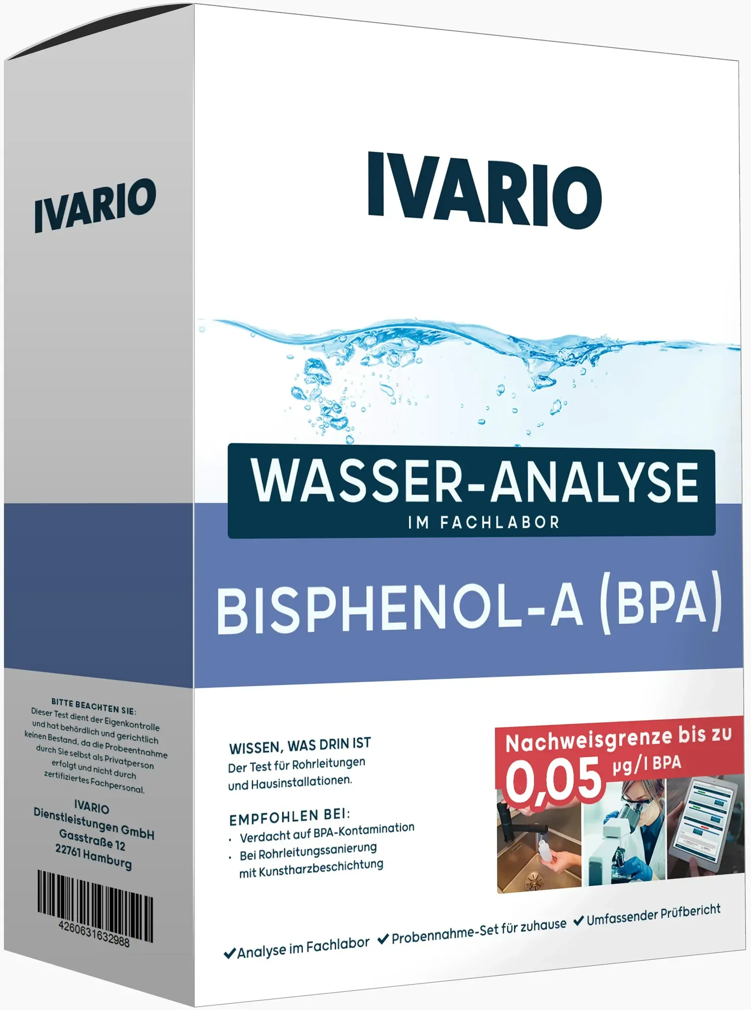 BPA Wasseranalyse