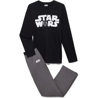 Tchibo - Pyjama-Set »Star Wars« - Herren - Gr. XL - schwarz/print