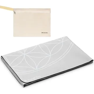 Navaris Reiseyogamatte faltbar inkl. Tasche - 1,5mm Yoga Matte Fitnessmatte - dünn leicht - Sportmatte Fitness Pilates - Reise Yogamatte - versch. Farben