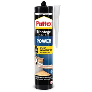 Pattex Montagekleber Power weiß 370g