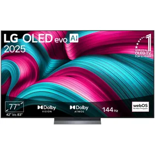 OLED77C5ELB 77" 4K OLED evo AI Smart TV C5