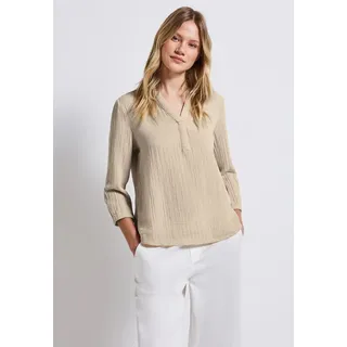 STREET ONE Musselin Tunika, Beige, 38