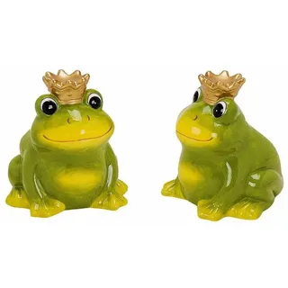 G.Wurm GmbH Spardose Spardose Frosch mit Krone aus Keramik