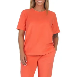 normann Frottee Pyjama Oberteil Orange 40-42