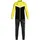 Polyesteranzug schwarz/soft yellow 4XL