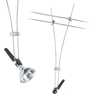 Paulmann Comet Niedervolt-Seilsystem-Leuchte GU5.3 50W Halogen, Chrom