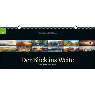 Neumann GEO Panorama: Der Blick ins Weite 2026 - Panorama-Kalender - Wand-Kalender - Großformat-Kalender - 137x60