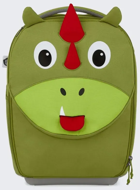 Affenzahn Suitcase Drache Kinderkoffer 01446-20083-10 Koffer mit 2 Rollen Weichgepäck
