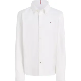 Tommy Hilfiger Kids Oxford Langarmhemd - White - 5 Jahre