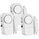 3er-Set Mini-Tür- und Fensteralarme, 95 db, 2 Jahre Batterielaufzeit