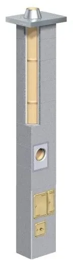 SCHIEDEL Absolut ABS 18 TL einzügig mit Thermo-Luftzug mit...