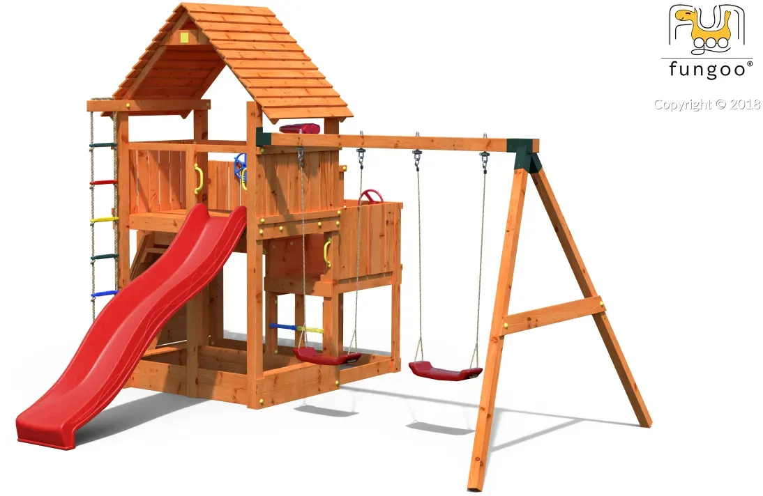 Fungoo Modul "Move Red",teak,