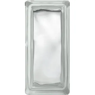Glassblocks Glasbaustein klar 9x19x8 cm glanz 1909W