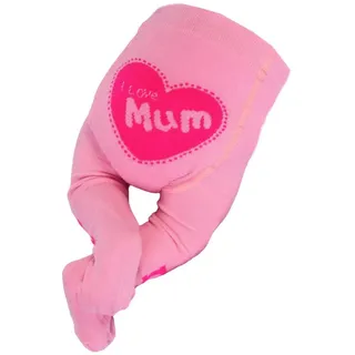 La Bortini Strumpfhose Strumpfhose für Frühchen Neugeborene Baby in Rosa elastisch, hoher Baumwollanteil, 44 50 56 62 68 74 80 rosa 74-80