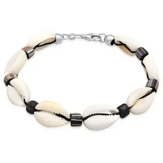 Kuzzoi Silberarmband Kauri Muschel Beach Surfer Festival 925 Silber, Muschel silberfarben 19