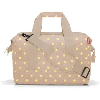 Reisenthel Allrounder M Weekender Reisetasche 40 cm metallic dots coffee