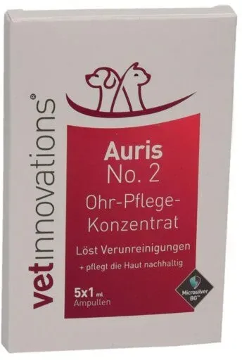 VetInnovations Auris No. 2 Ohrenpflege-Konzentrat 5 x 1ml