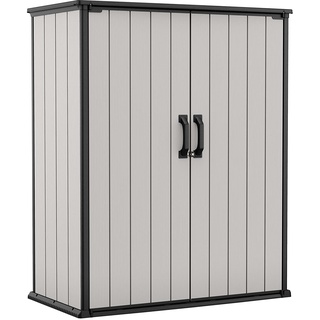 Keterbox Premier Tall, 1400l Fassungsvermögen, Außenmaße (BxHxT): 140 x 170 x 73,6 cm, wasserdicht, wetterfest